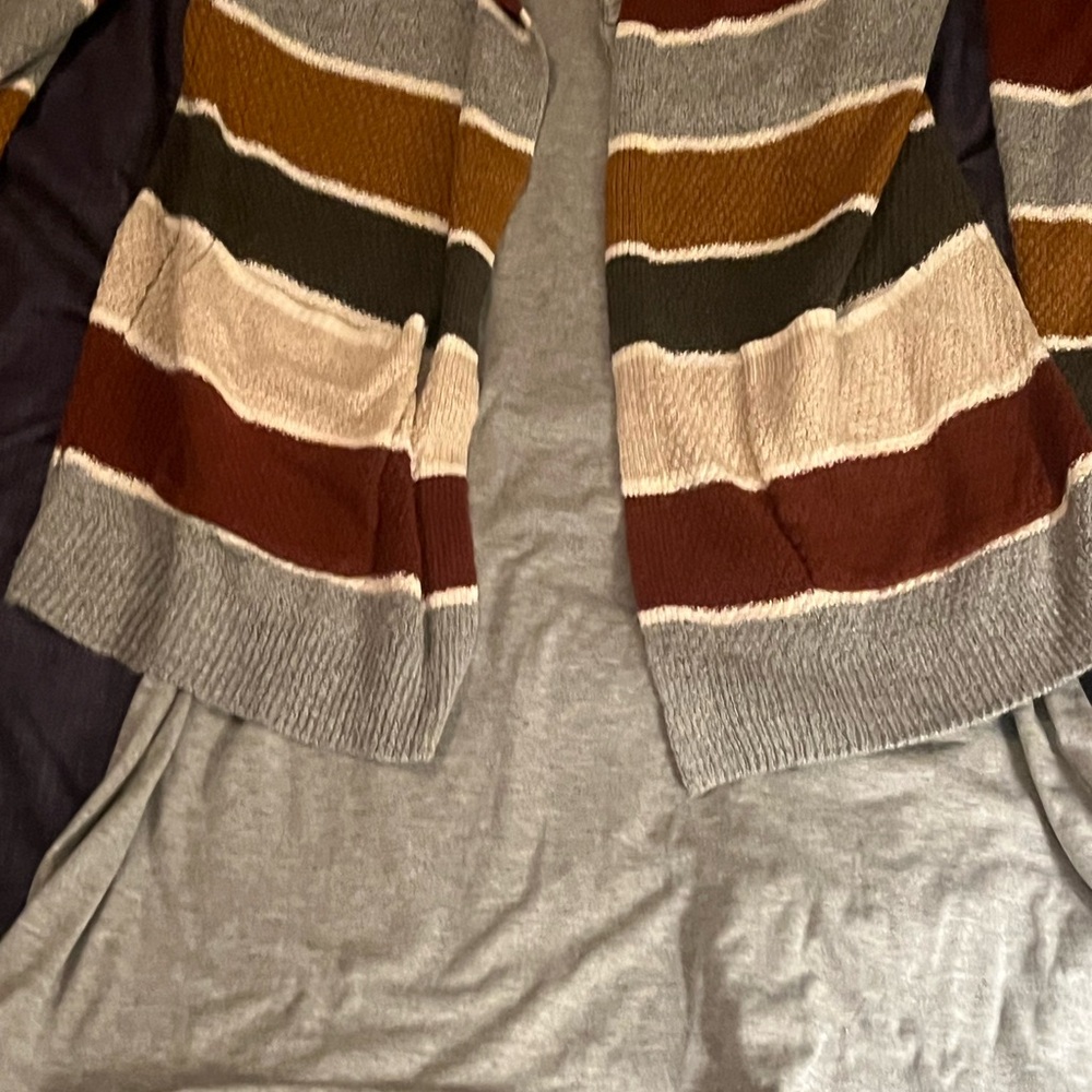 Striped Multicolor Cardigan